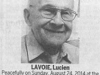 Lucien Lavoie obit