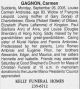 Carmen Ambroise Gagnon obit