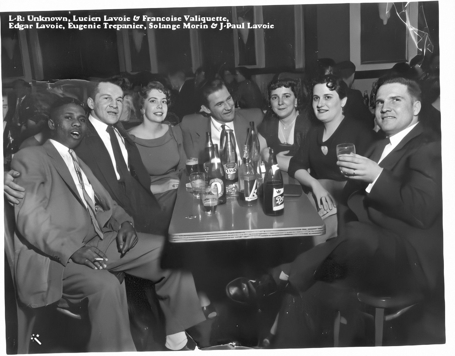 Lavoie brothers out on the town at Standish Hall, Hull, Quebec