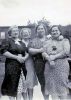 Pilon sisters. 1941-08-30 Amelia, Louisa, Eugenie (Jenny) & Annie Pilon