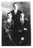 Whissell brothers Eugene, George, and Edgar